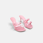 DUHA Chic Mule Candy Pink pair — SS26 City Oasis collection