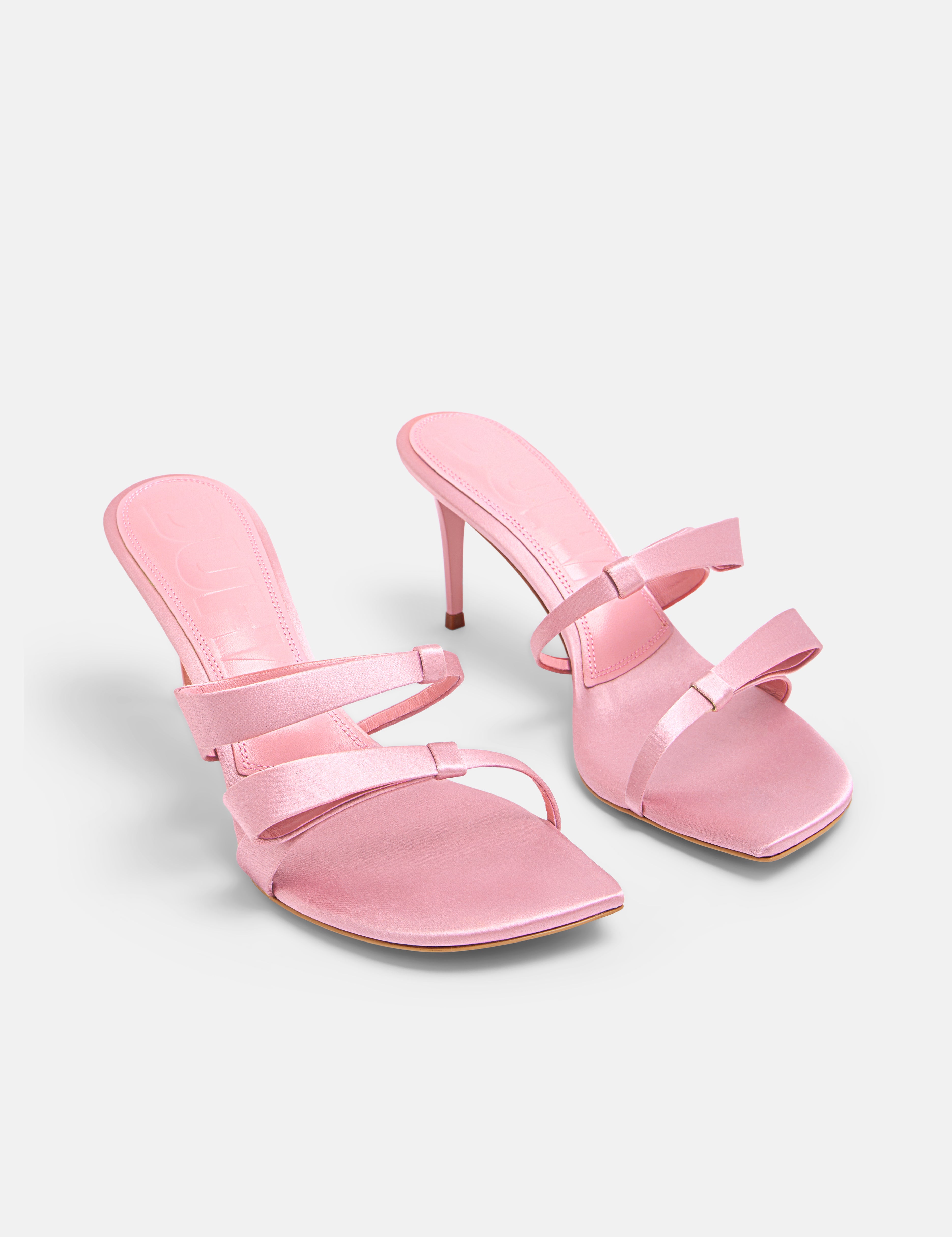 DUHA Chic Mule Candy Pink pair — SS26 City Oasis collection