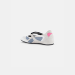 Back view of DUHA Koko Strap white showing heel and strap construction
